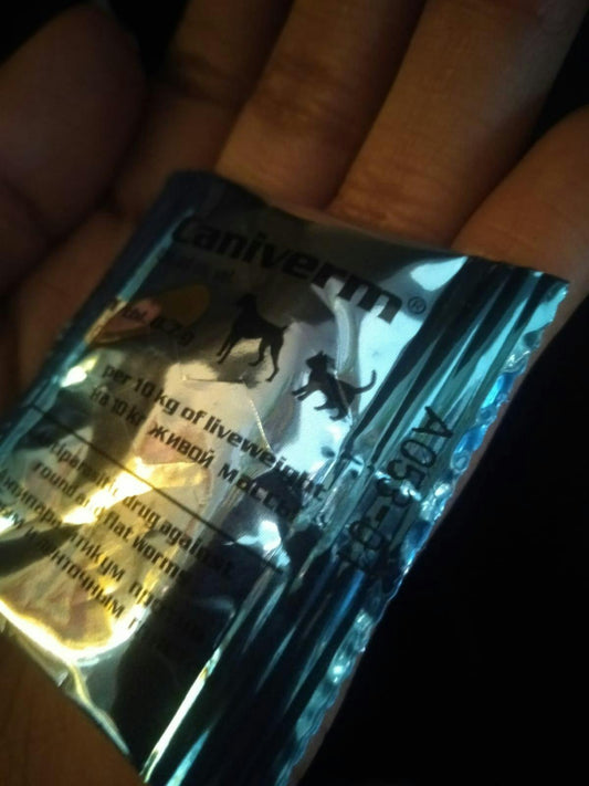 Caniverm Deworming Tablets for Cats & Dogs (01 Tablet)