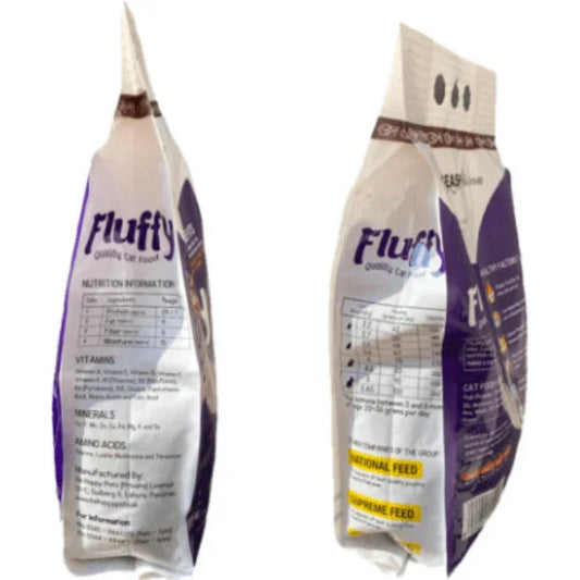 Fluffy Cat Food - 1.2 KG Premium Nutrition for Healthy Cats