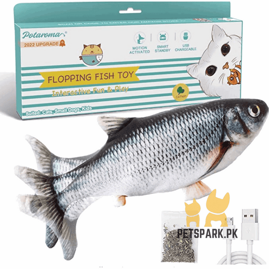 Rechargeable Smart Fish Toy for Cats & Dogs