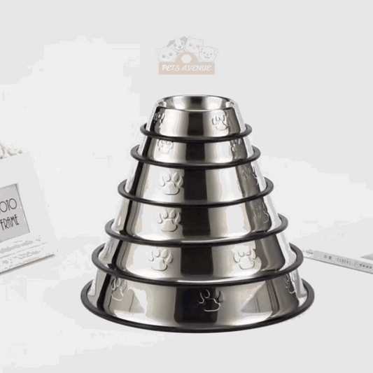 Premium Stainless Steel Bowl for Cats & Dogs