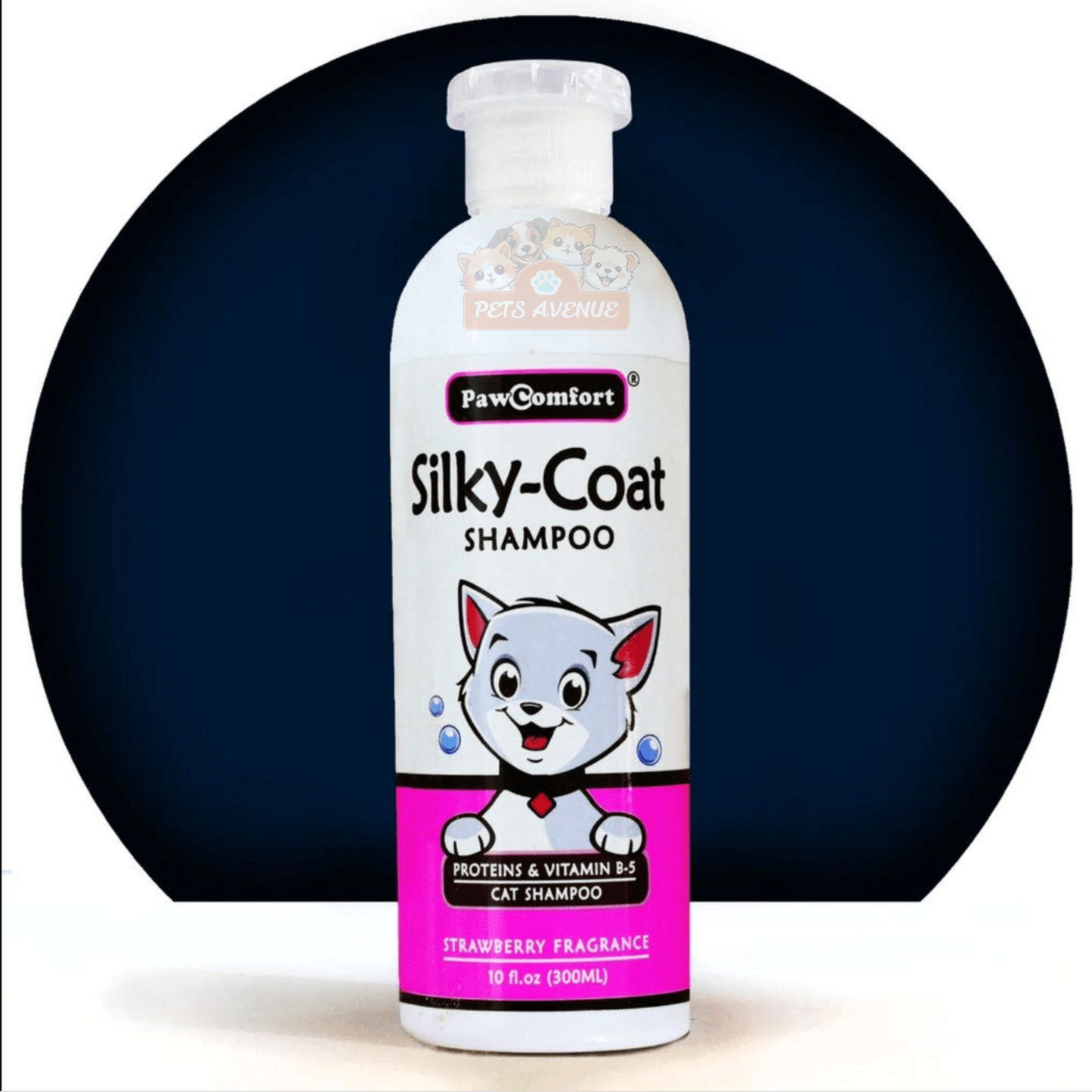 SilkyCoat Cat Shampoo 300ml – Gentle Care for Soft & Shiny Fur 🐾