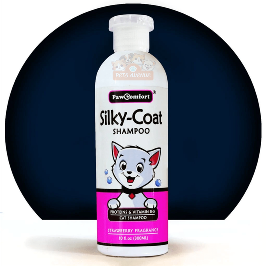 SilkyCoat Cat Shampoo 300ml – Gentle Care for Soft & Shiny Fur 🐾