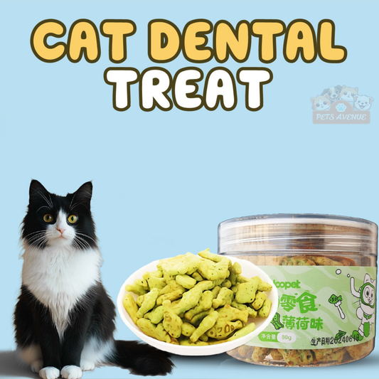 Cookey’s Cat Dental Treats with Catnip – 80g for Healthy Teeth & Fresh Breath 😺