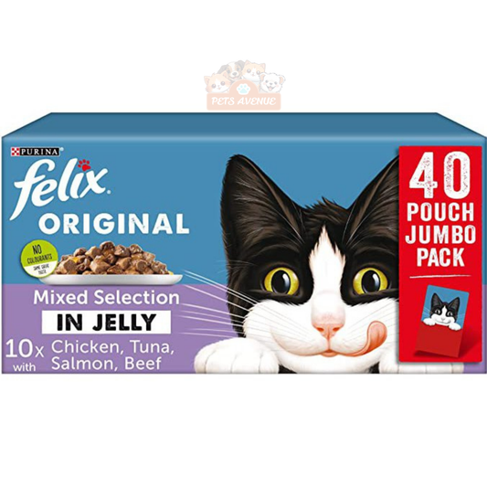 Felix Adult Cat Jelly Pouch – 100g 🐱🍽️