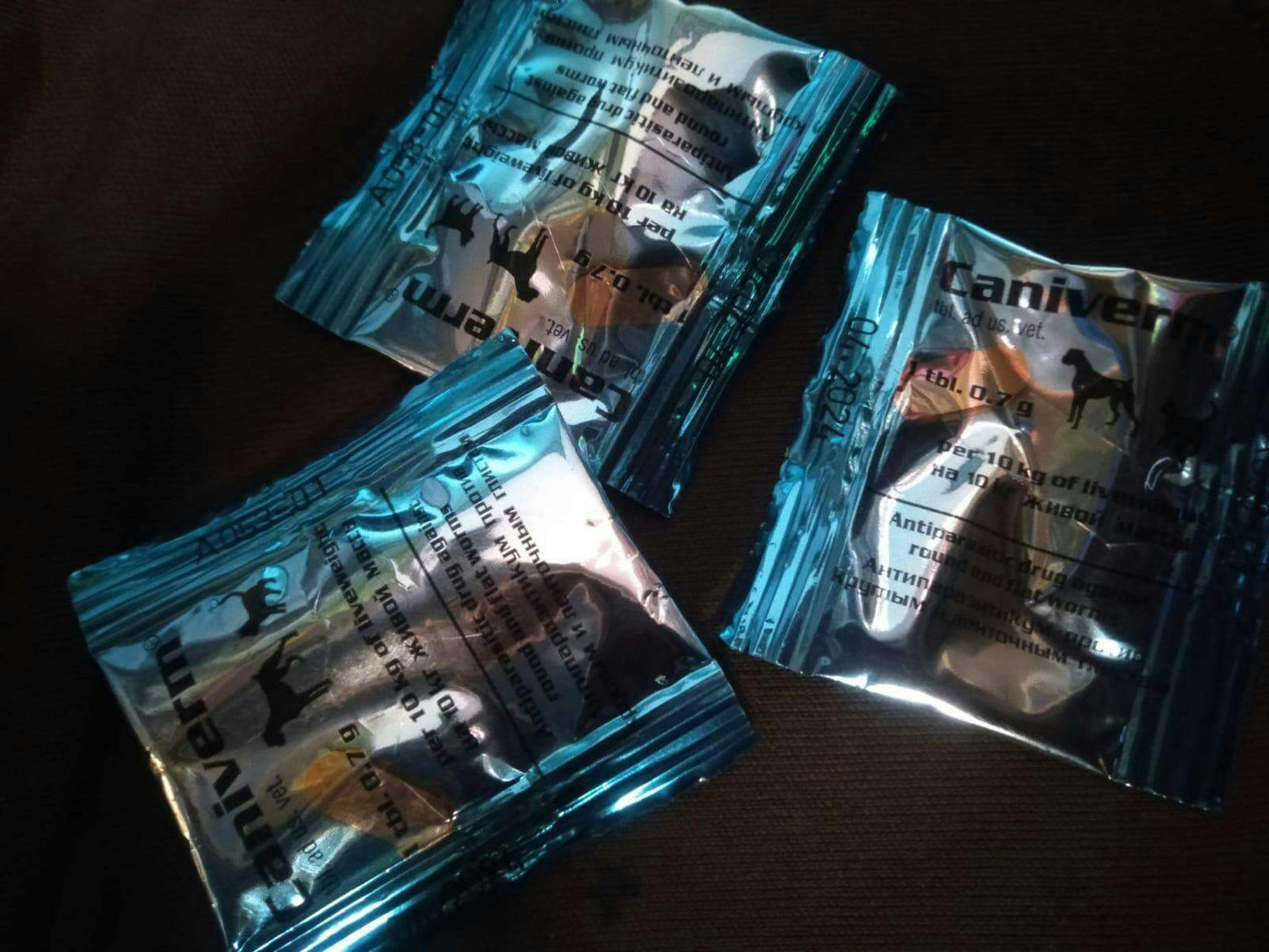 Caniverm Deworming Tablets for Cats & Dogs (01 Tablet)