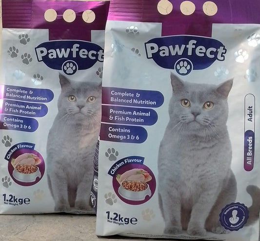 Pawfect Adult Cat Food 1Kg 🐱🥣