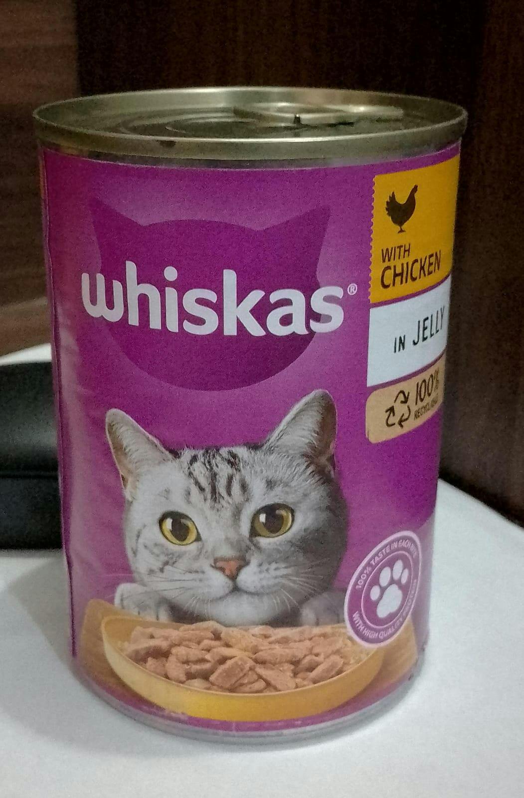 Whiskas Jelly Tin Cat Food – 390g
