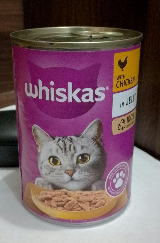Whiskas Jelly Tin Cat Food – 390g