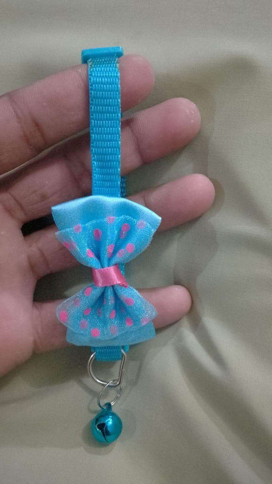 Cat Bow Collars with Bell Adjustable For Cats