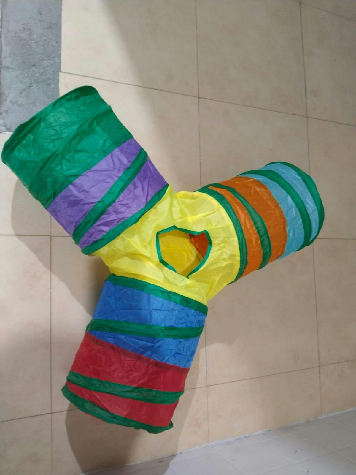 Cat Long Tunnel Toy with Ball for All Ages