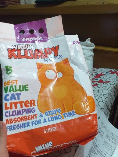 Klumpy Cat Litter Value 5L 🐱