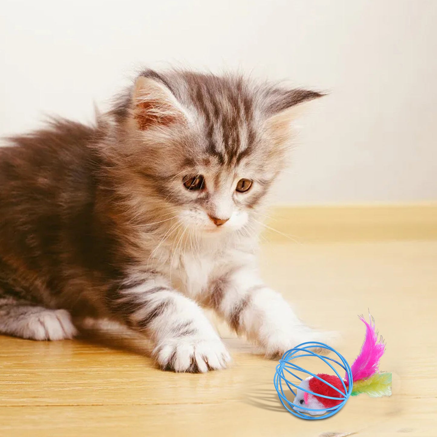 Cat Cage Puzzle Toy