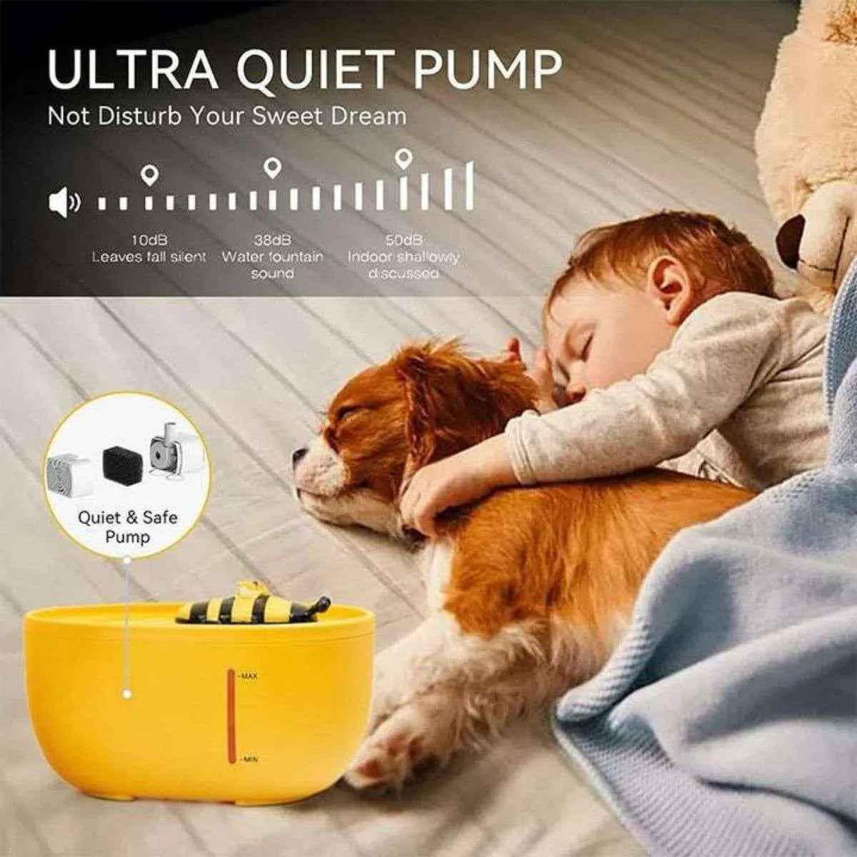 Bee Fountain Pets 2.0L