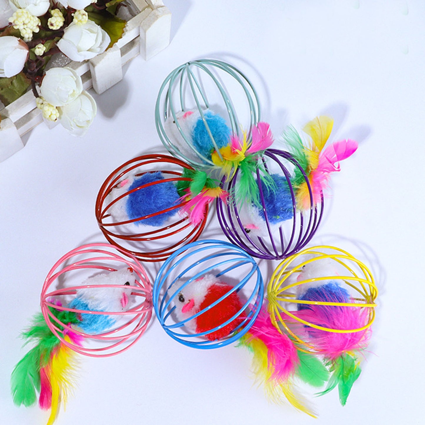 Cat Cage Puzzle Toy