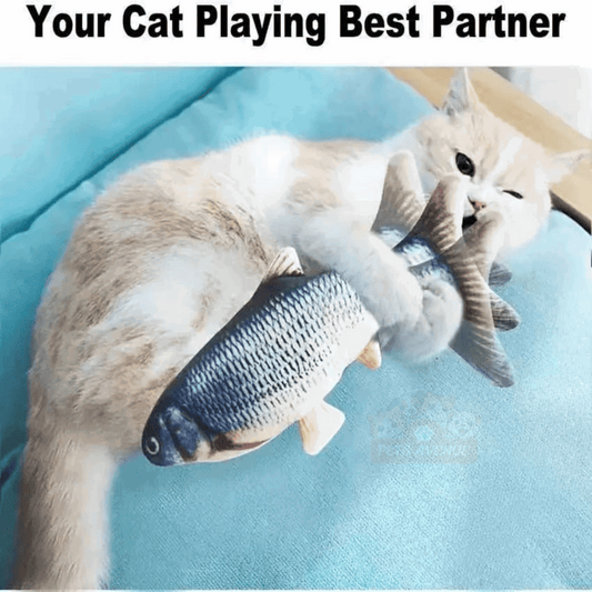 Rechargeable Smart Fish Toy for Cats & Dogs