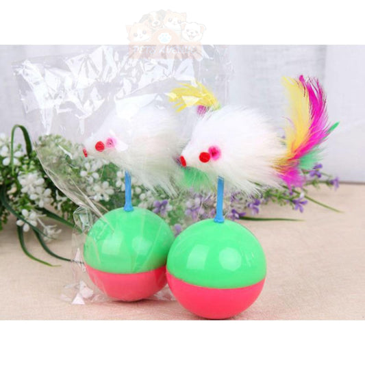 Interactive Self-Balancing Toy for Cats