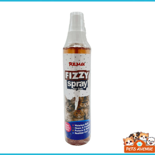 Remu Fizzy Spray 200ML – Cat Perfume & Waterless Bath Solution