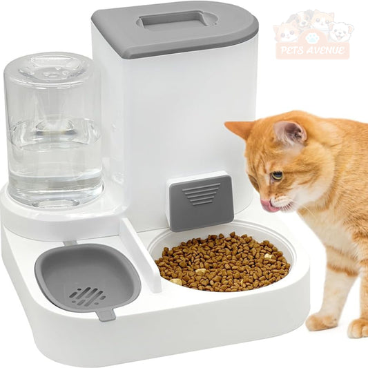 Large Capacity Water & Food Dispenser for Pets