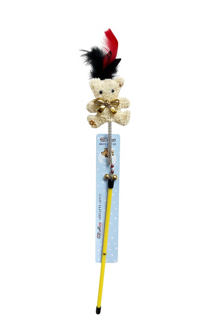 Cat Colourful Playing Stick – Interactive Teaser Toy for Endless Fun 🎉🐾