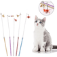 Cat Colourful Playing Stick – Interactive Teaser Toy for Endless Fun 🎉🐾