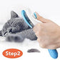 Self-Cleaning Slicker Brush for Cats & Dogs – Grooming & Shedding Tool 🐾🪮