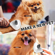 Self-Cleaning Slicker Brush for Cats & Dogs – Grooming & Shedding Tool 🐾🪮