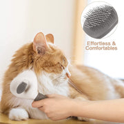Self-Cleaning Slicker Brush for Cats & Dogs – Grooming & Shedding Tool 🐾🪮