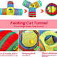 Cat Long Tunnel Toy with Ball for All Ages