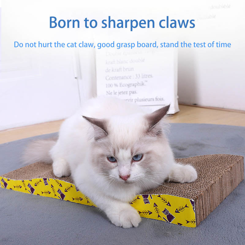 Very Durable Cat Scratching Board Large Bed Type