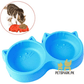 Cat Shape Double Bowl