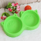 Cat Shape Double Bowl