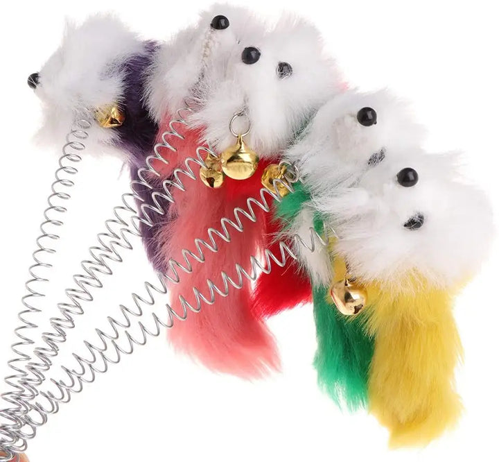 Cat Suction Spring Toy (01 Piece) 🎾