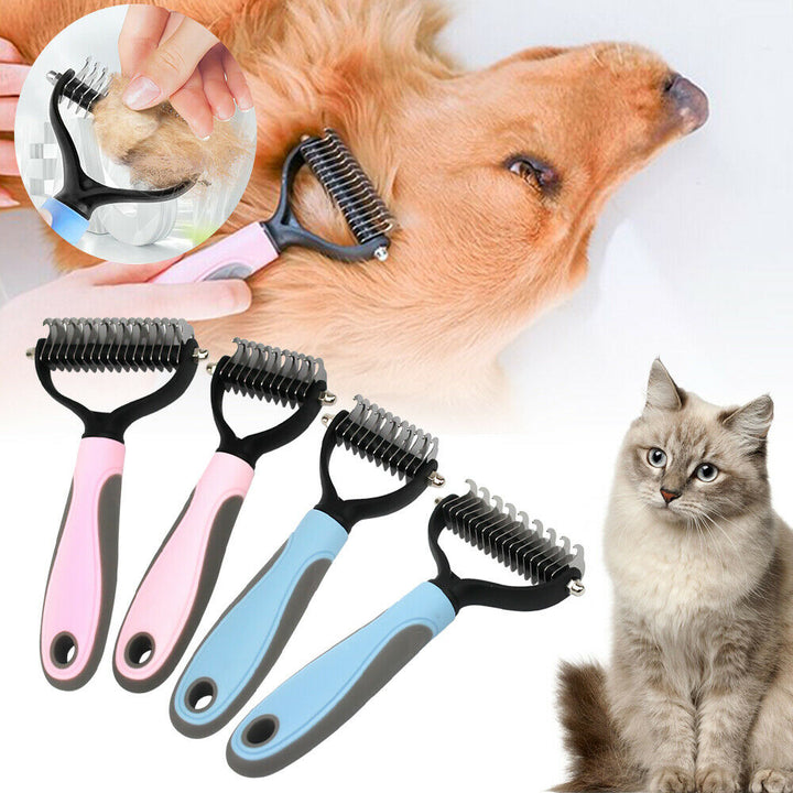 Dual Head Safe Dematting Comb for Cats & Dogs 🐾