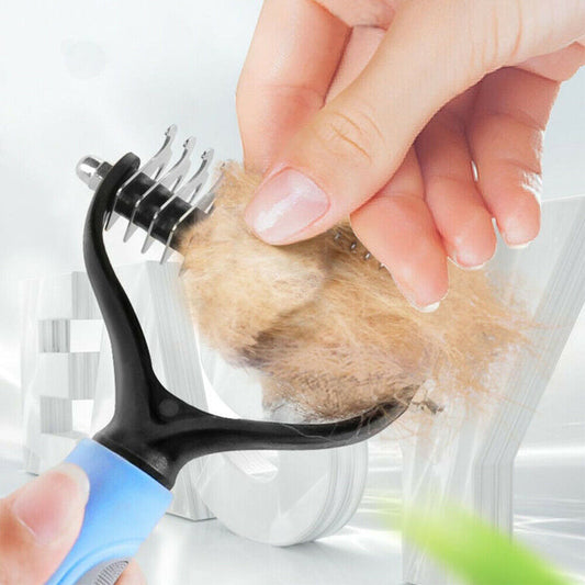 Dual Head Safe Dematting Comb for Cats & Dogs 🐾