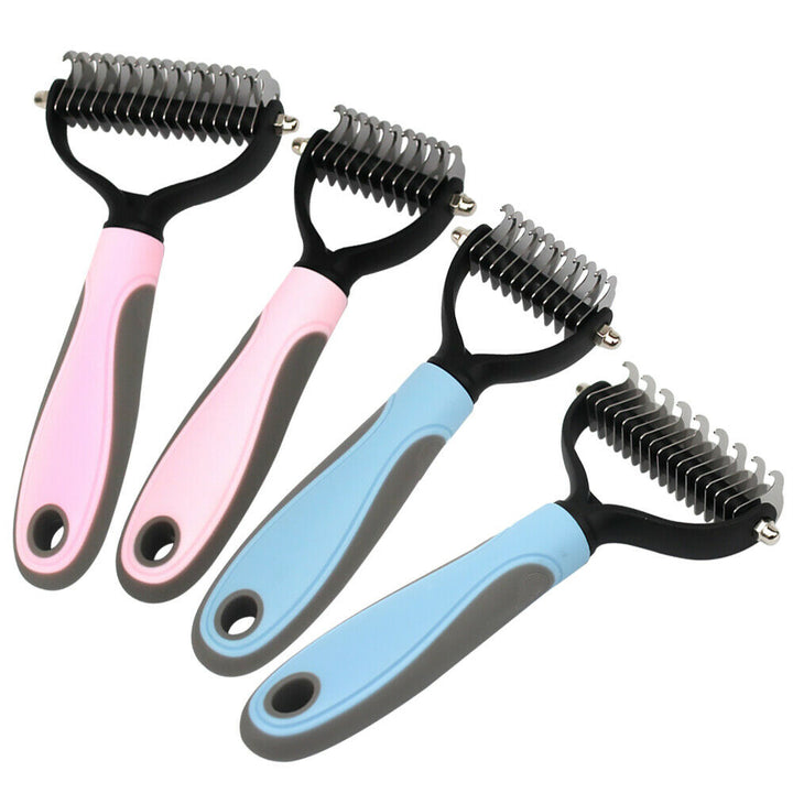 Dual Head Safe Dematting Comb for Cats & Dogs 🐾