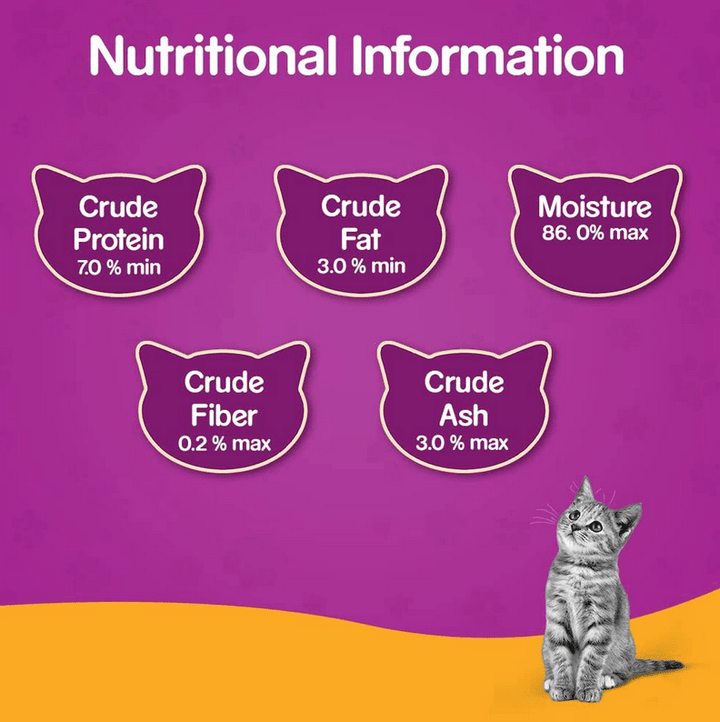 🐾 Whiskas Jelly Cat Food – 1 x 85g Pouch 🍖