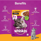 🐾 Whiskas Jelly Cat Food – 1 x 85g Pouch 🍖