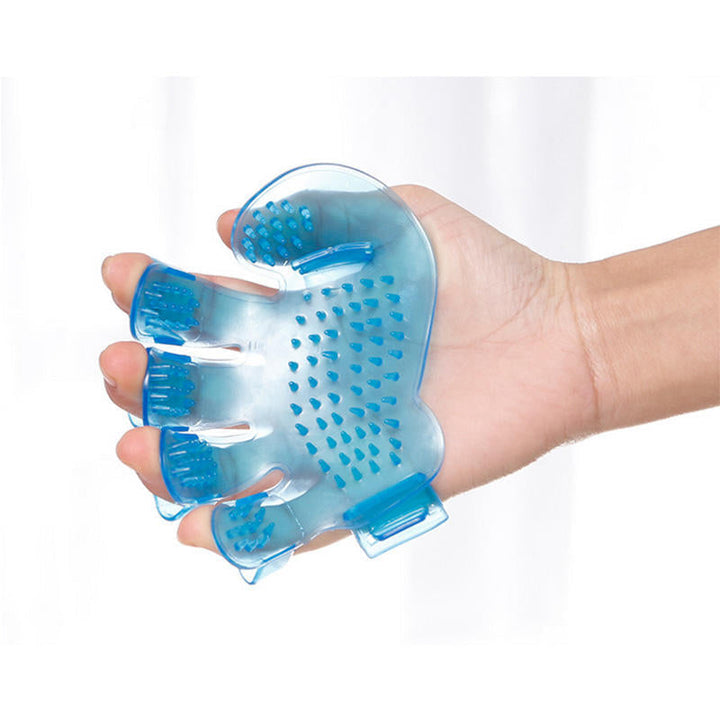 Pet Cat Grooming Five Finger Brush Massager Deshedding Glove 🐾