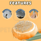 PumpKin Pie Self-Cleaning Brush 🐾