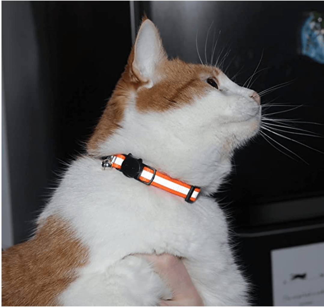 Reflective Cat Collar with Bell Adjustable For Cats🏷️