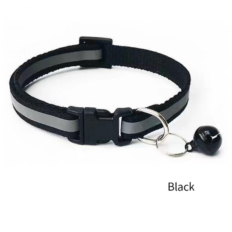 Reflective Cat Collar with Bell Adjustable For Cats🏷️