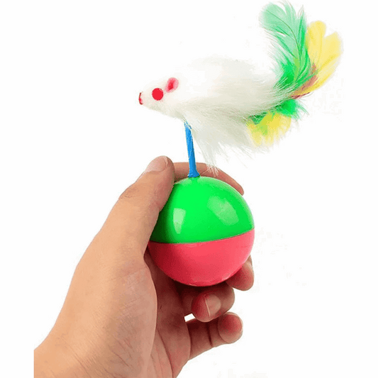 Interactive Self-Balancing Toy for Cats