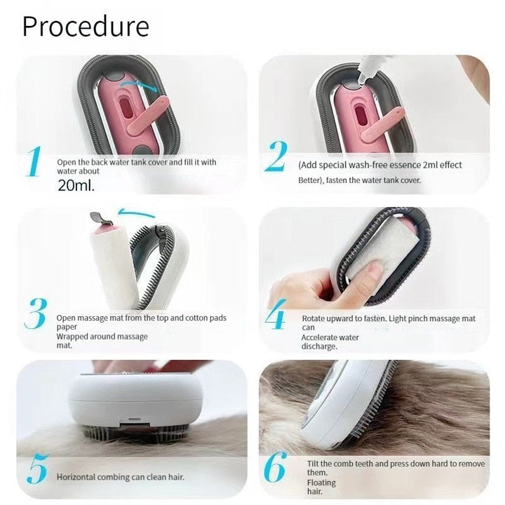 Sticky Brush for Cats & Dogs Hair Removal Kit 🐾