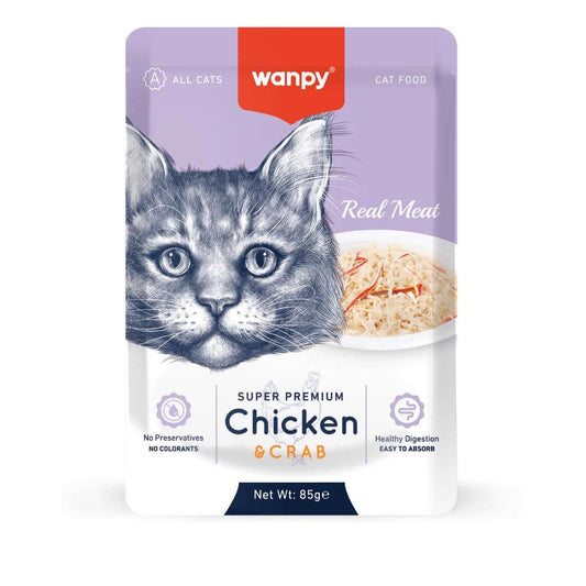 Wanpy Fillet in Jelly for Cats – 85g
