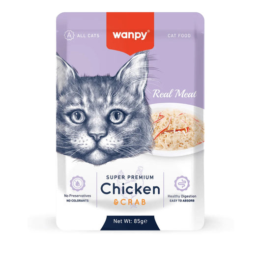 Wanpy Fillet in Jelly for Cats – 85g 🐟🐾