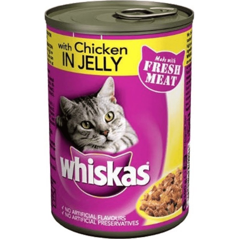 Whiskas Jelly Tin Cat Food – 390g