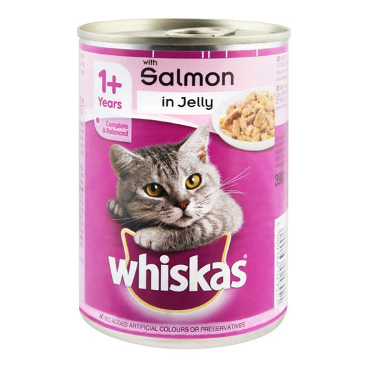 Whiskas Jelly Tin Cat Food – 390g